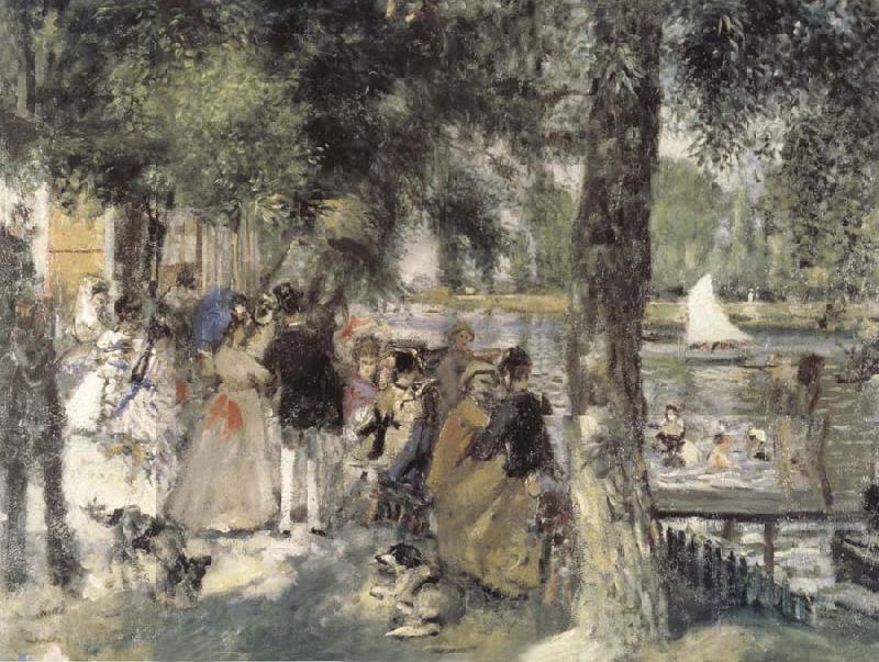 Pierre Auguste Renoir Bath in the Seine River Spain oil painting art